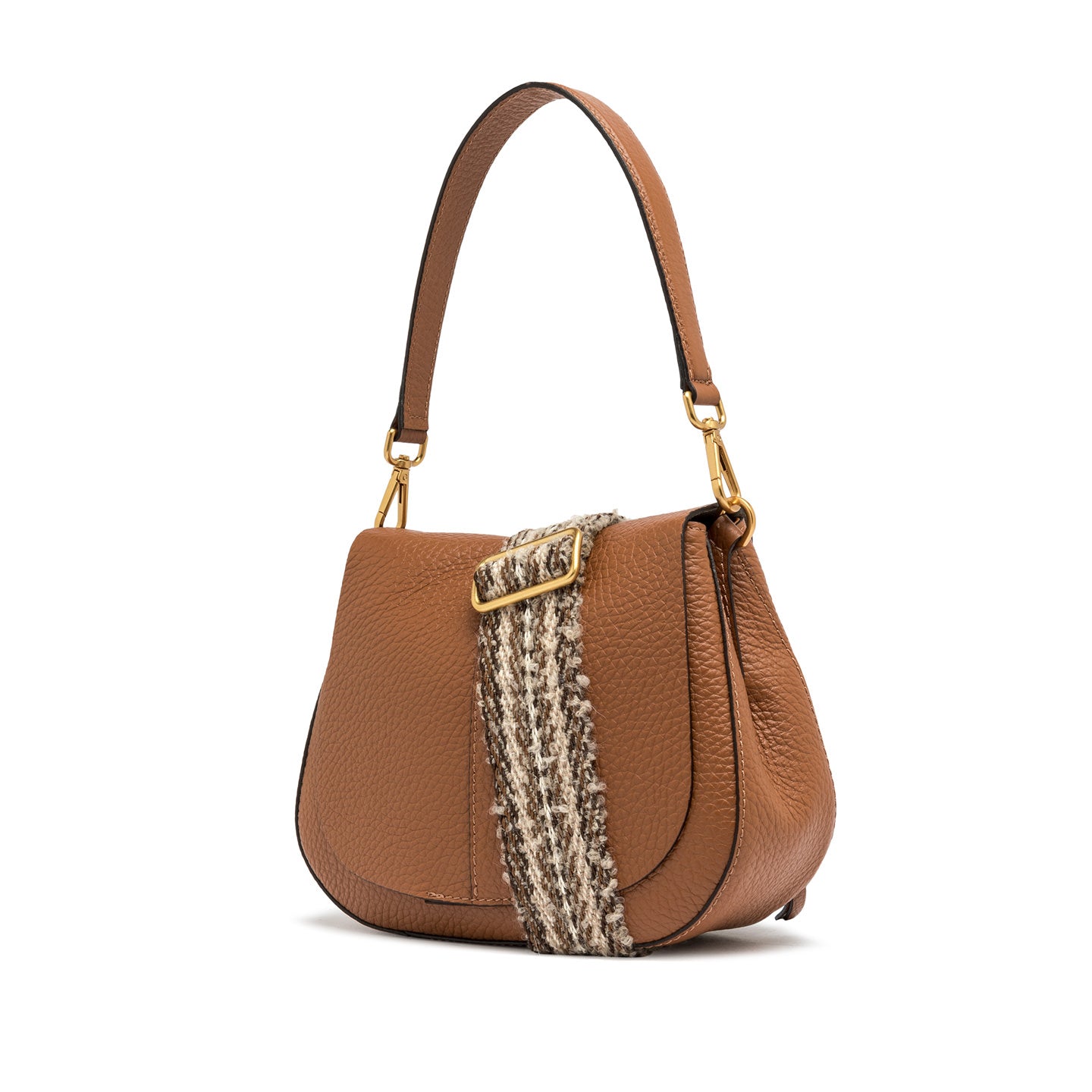 Gianni Chiarini Borsa in pelle helena round cuoio