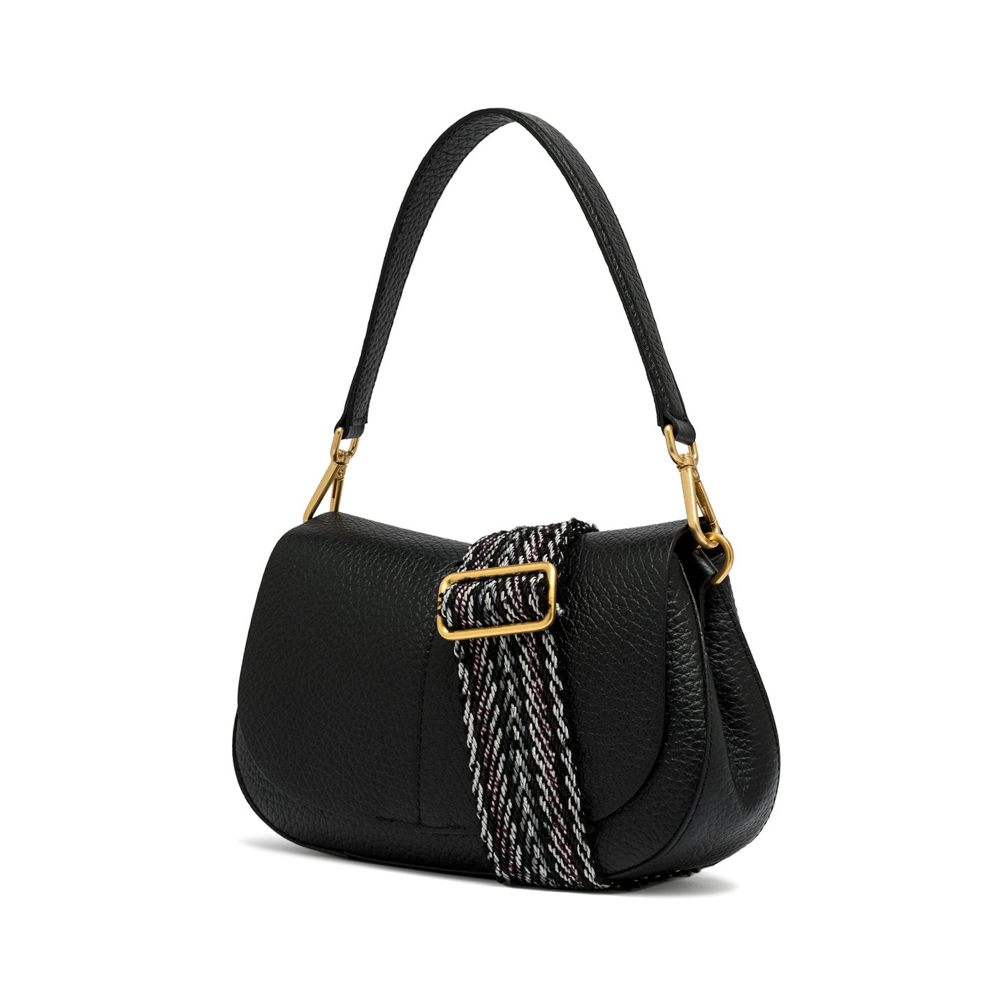 Gianni Chiarini Borsa in pelle helena round nero