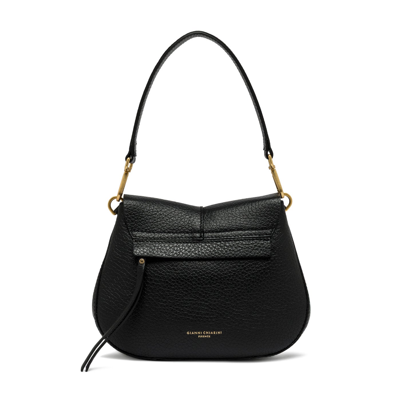 Gianni Chiarini Borsa in pelle helena round nero