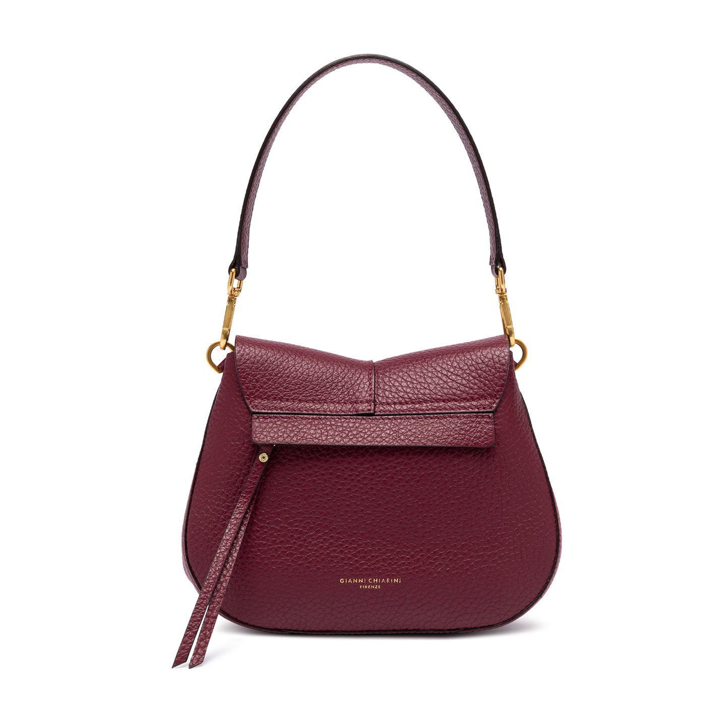 Gianni Chiarini Borsa in pelle helena round wine berry