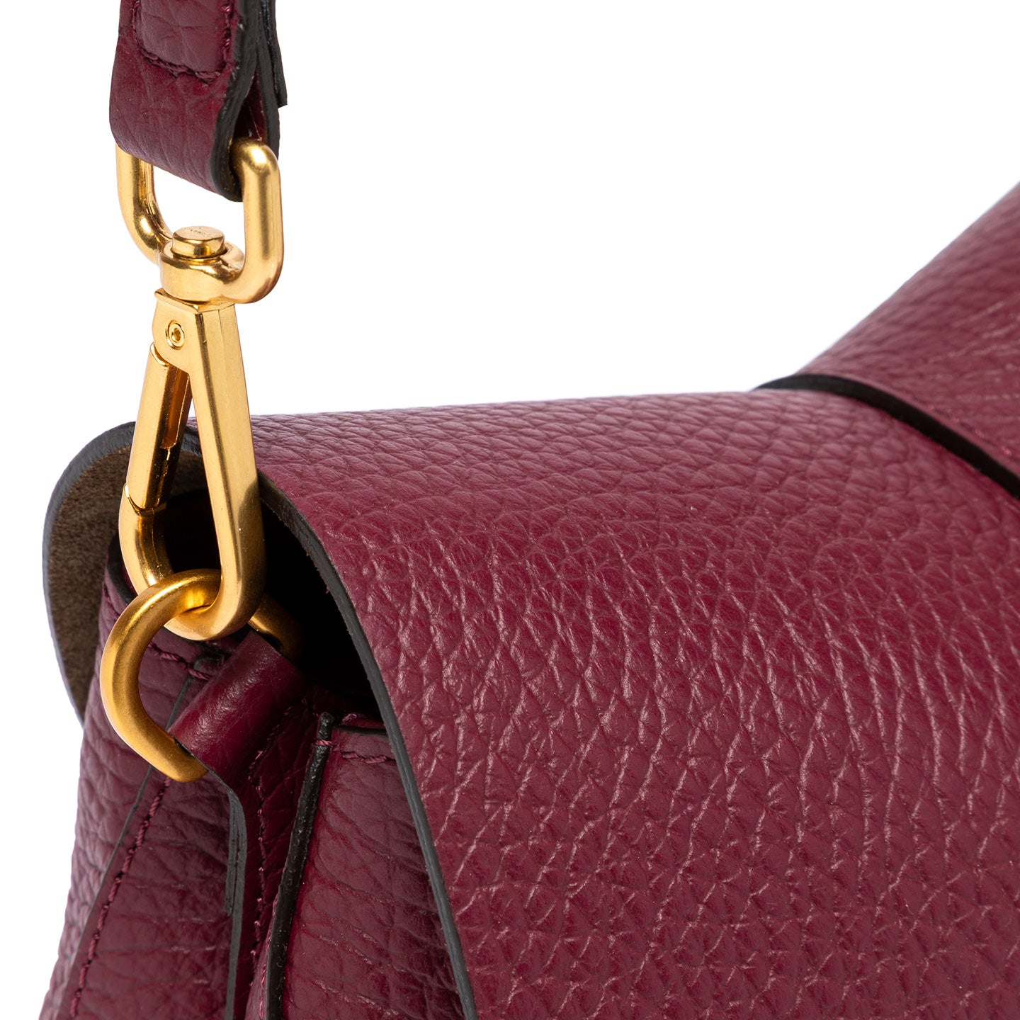 Gianni Chiarini Borsa in pelle helena round wine berry