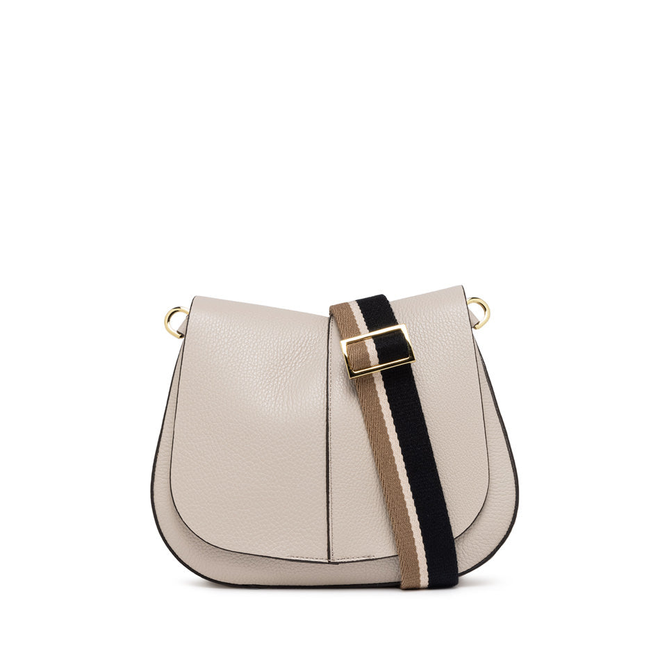 Gianni Chiarini Borsa a tracolla in pelle martellata lamb