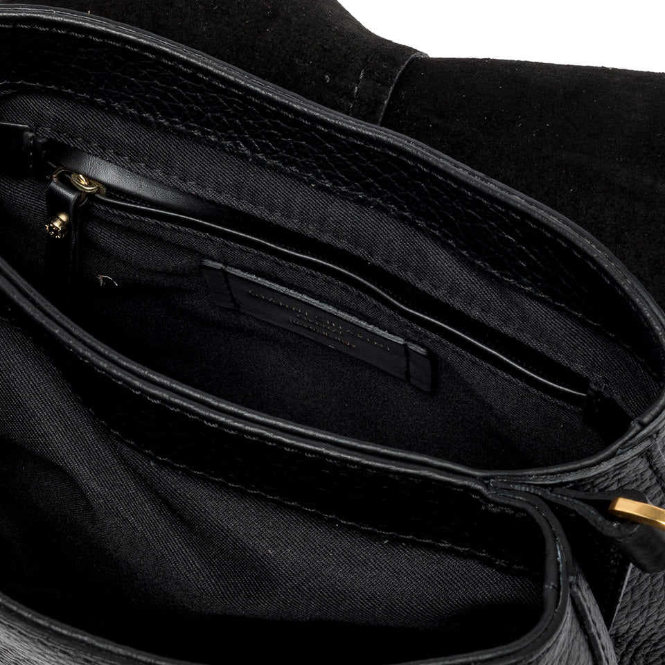 Gianni Chiarini Borsa a spalla in pelle nera