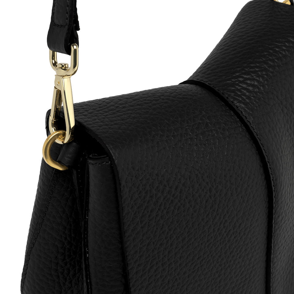 Gianni Chiarini Borsa a spalla in pelle nera
