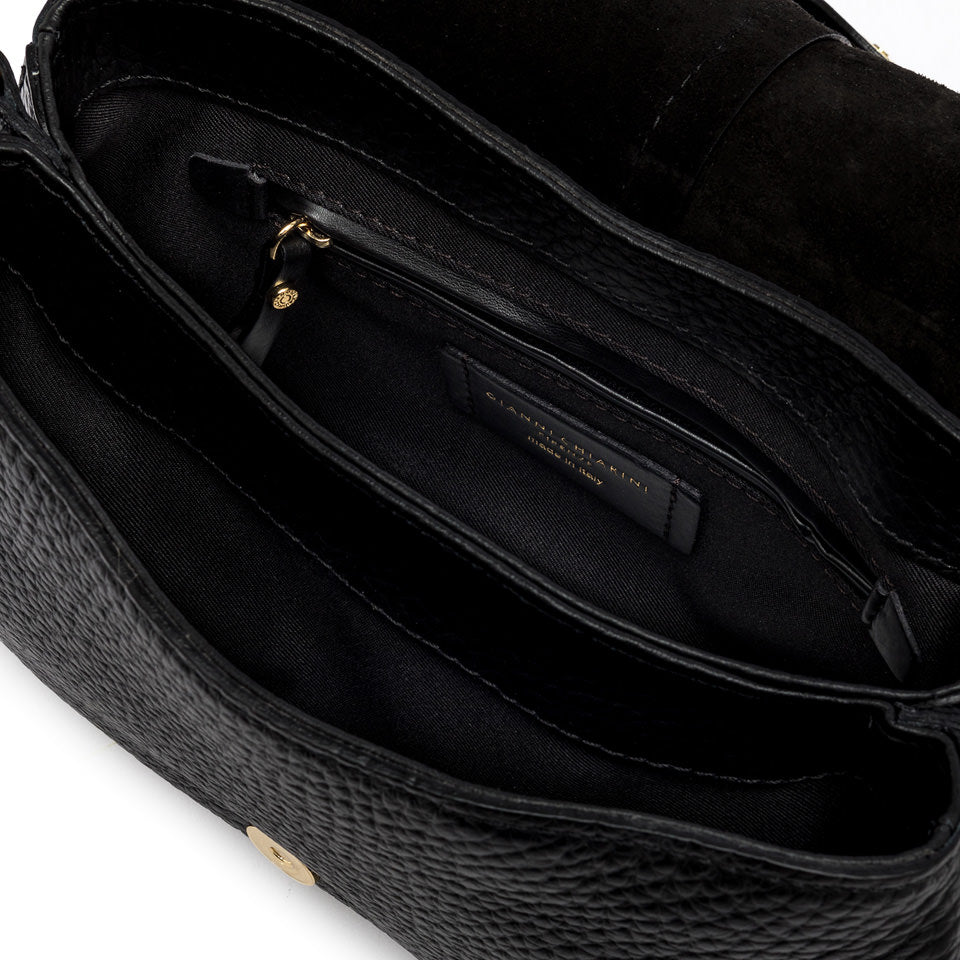 Gianni Chiarini Borsa a spalla in pelle nero
