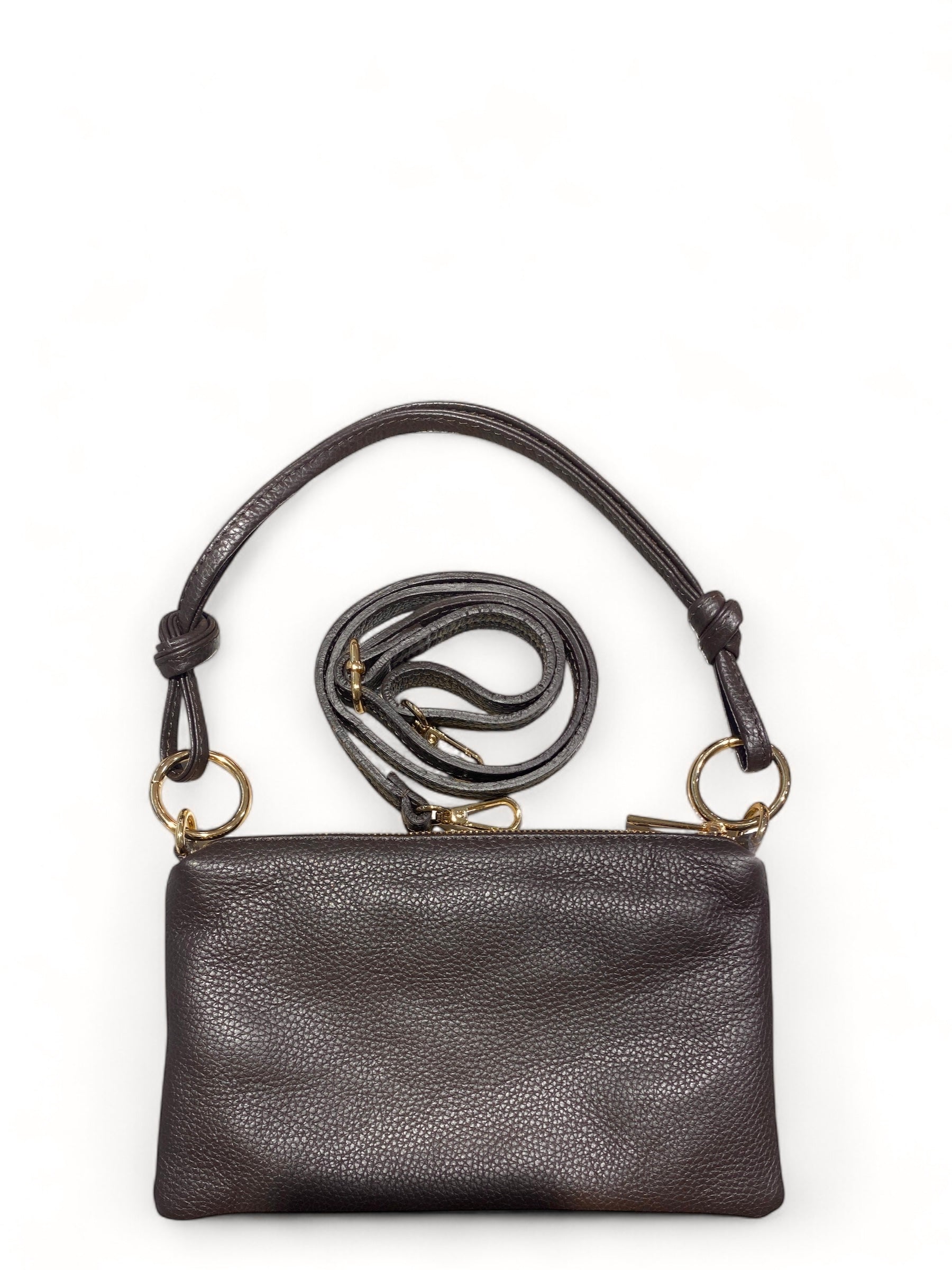 CECILE POCHETTE PICCOLA IN PELLE MORO