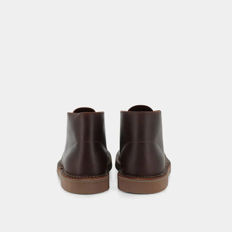 CLARKS POLACCHINA DARK BROWN