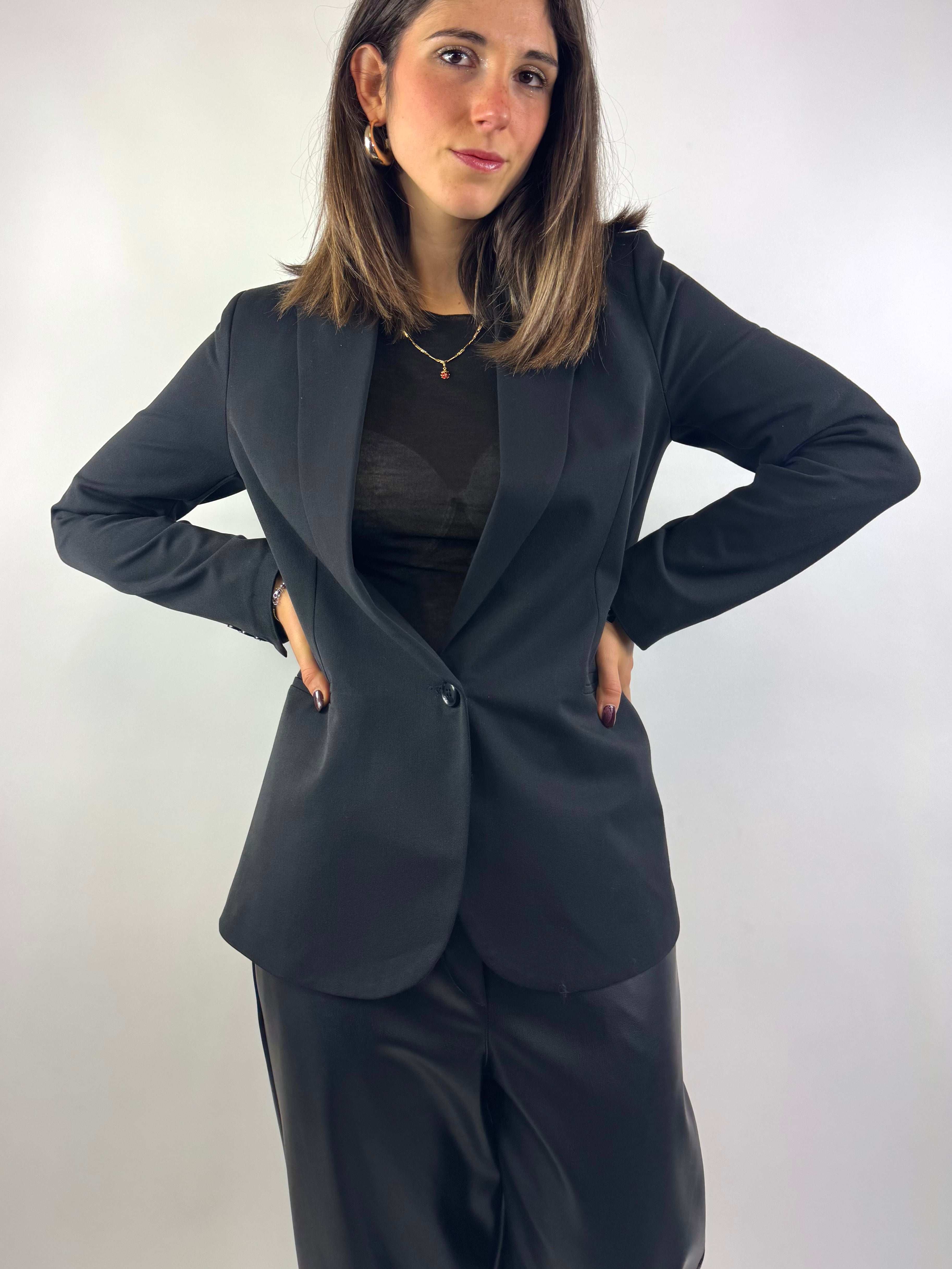 SUSY MIX GIACCA NERA