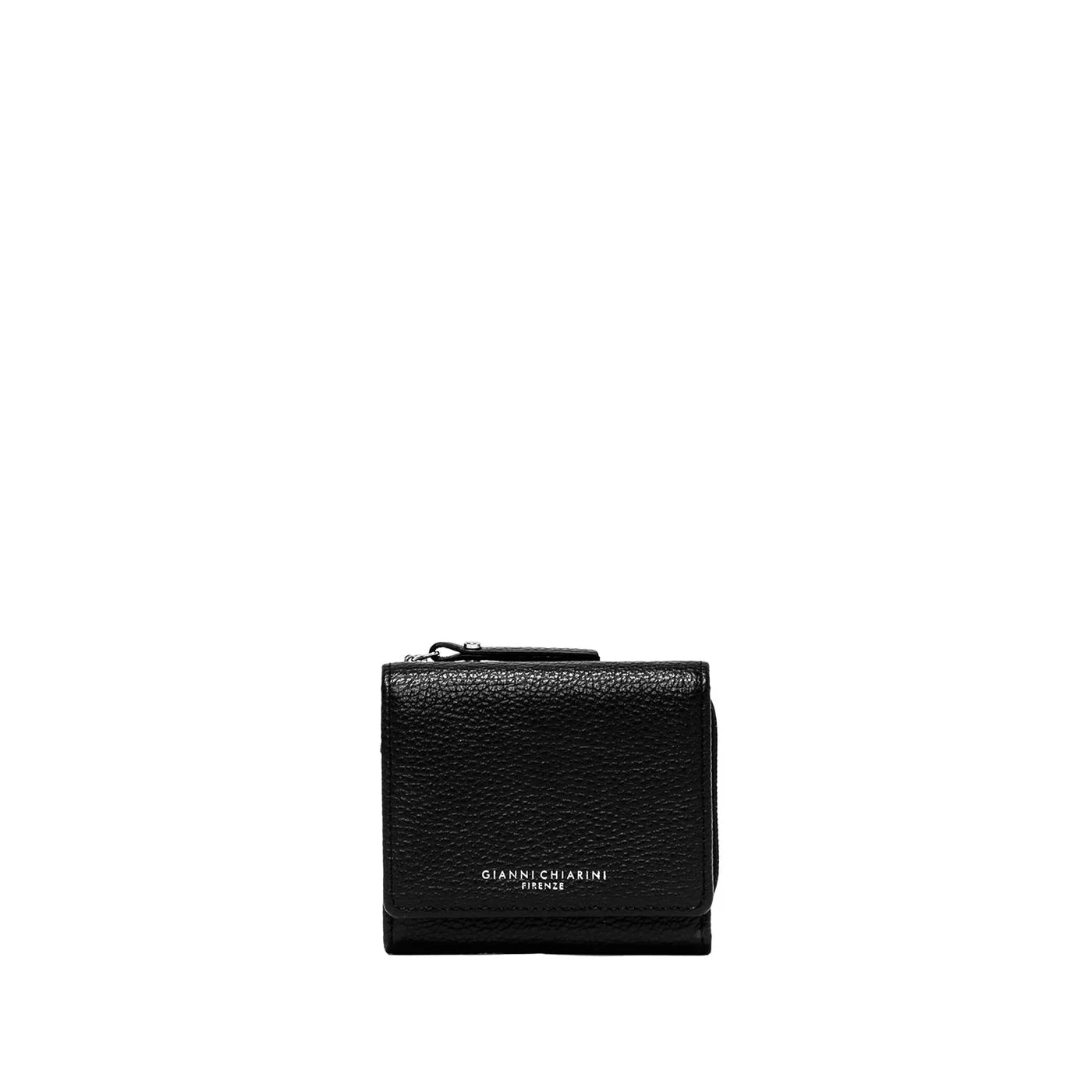 Gianni Chiarini portafogli in pelle grain nero
