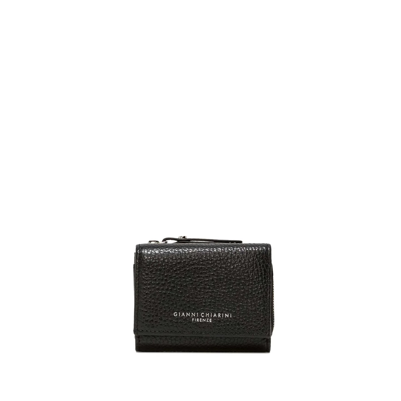 Gianni Chiarini portafogli in pelle grain nero