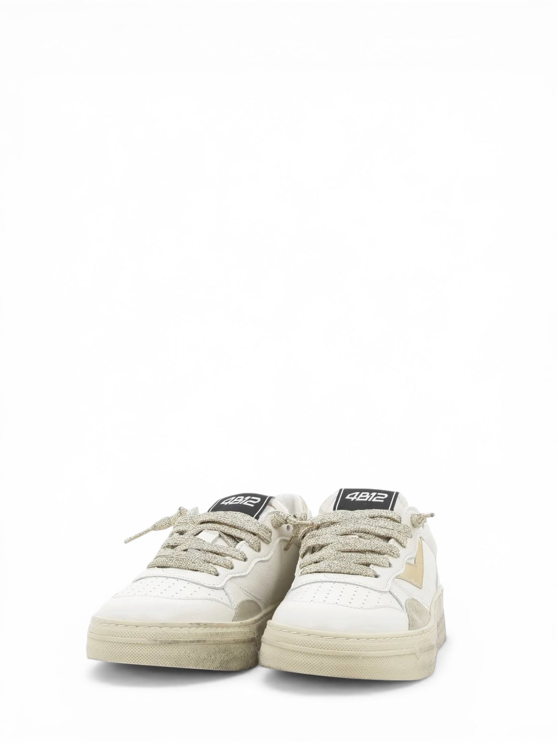 4B12 SNEAKERS HYPER WHITE GOLD