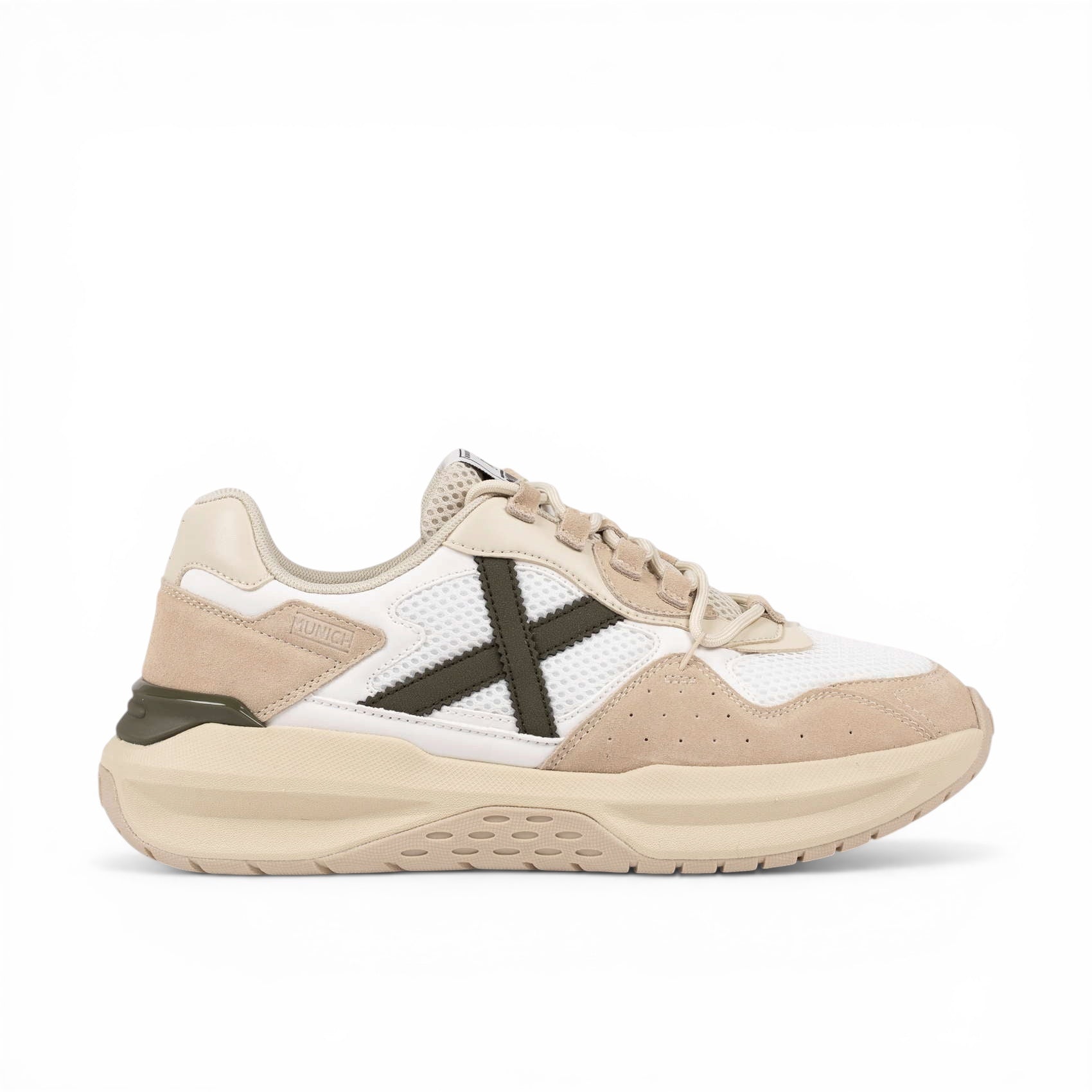 MUNICH SNEAKERS NEXA BEIGE E MILITARE