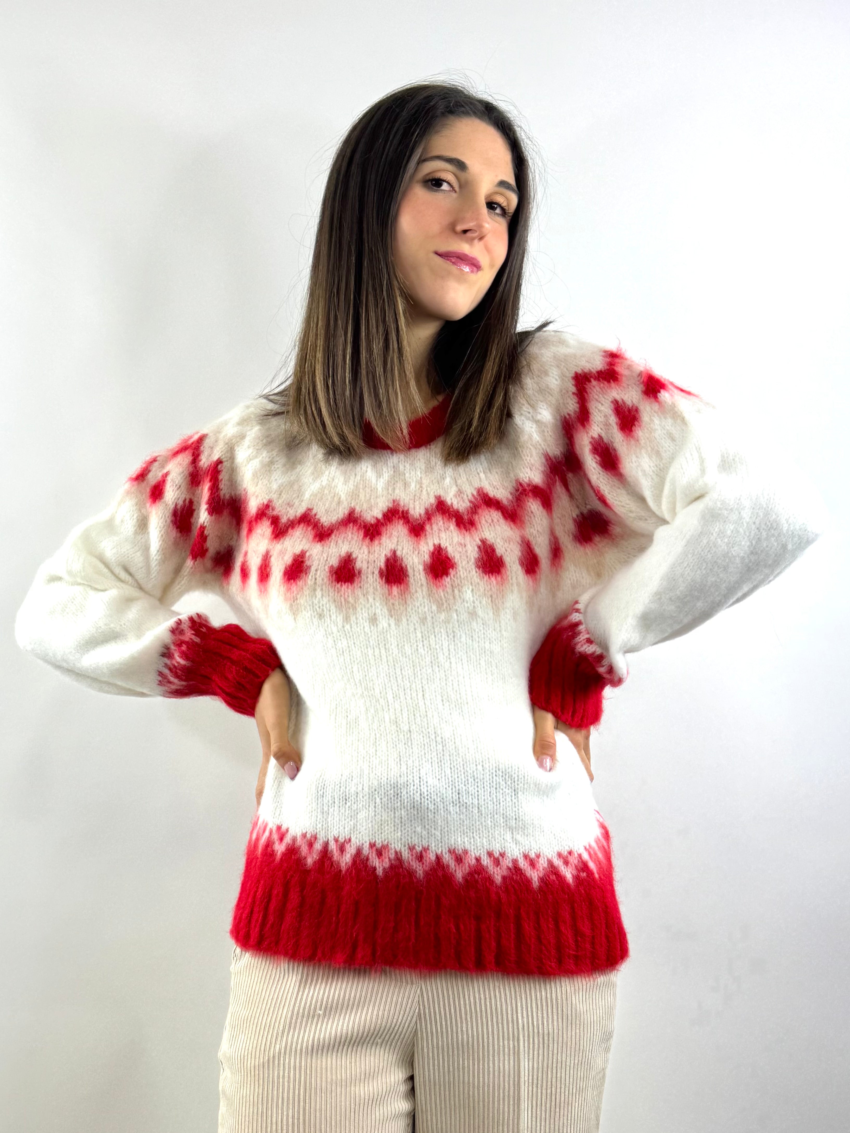 KIKISIX MAGLIONE JAQUARD