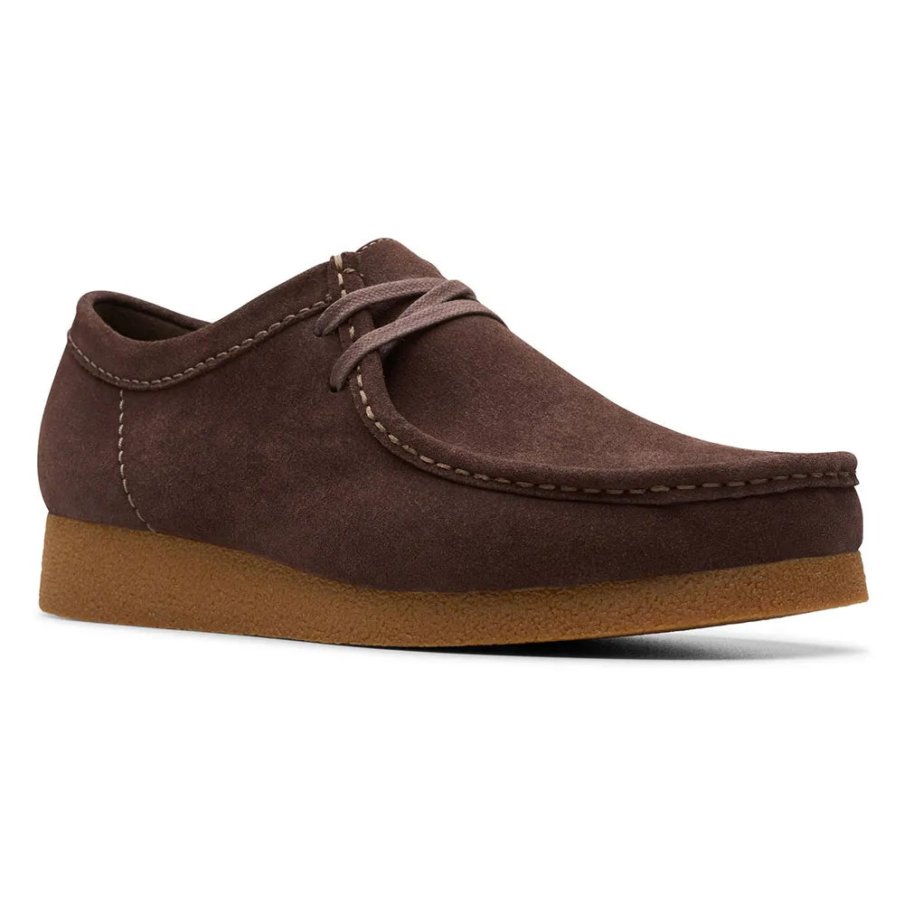 CLARKS MOCASSINO DARK BROWN