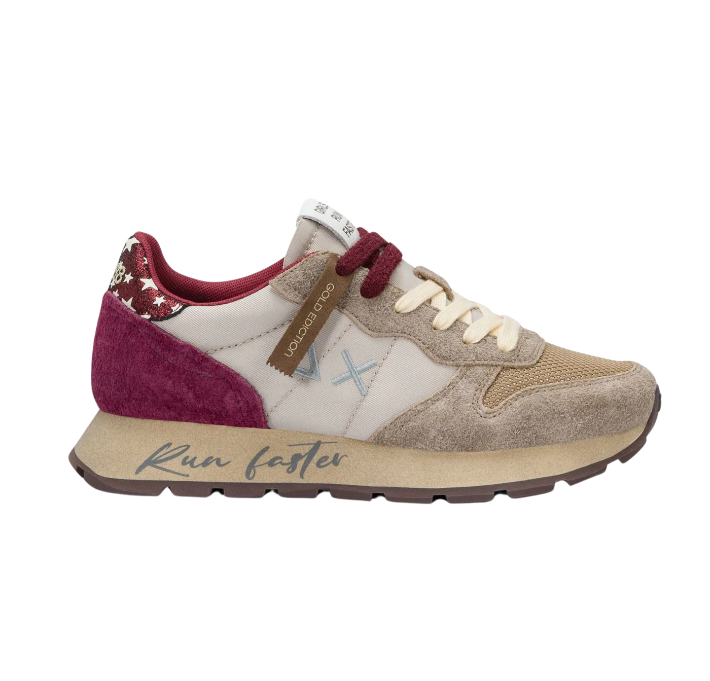 SUN68 SNEAKER ALLY VINTAGE BEIGE