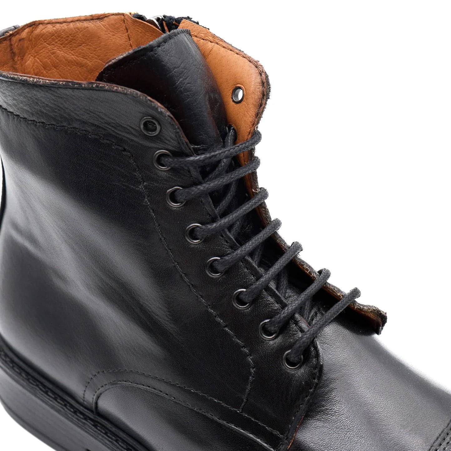 EXTON STIVALETTO VITELLO NERO