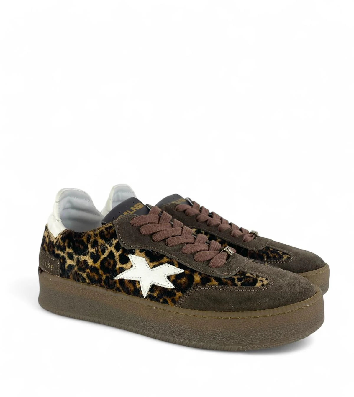 MELINE SNEAKER ANIMALIER STELLA BIANCA