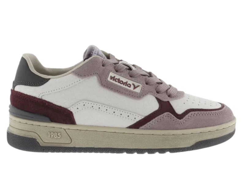 VICTORIA SNEAKERS BIANCO ROSA