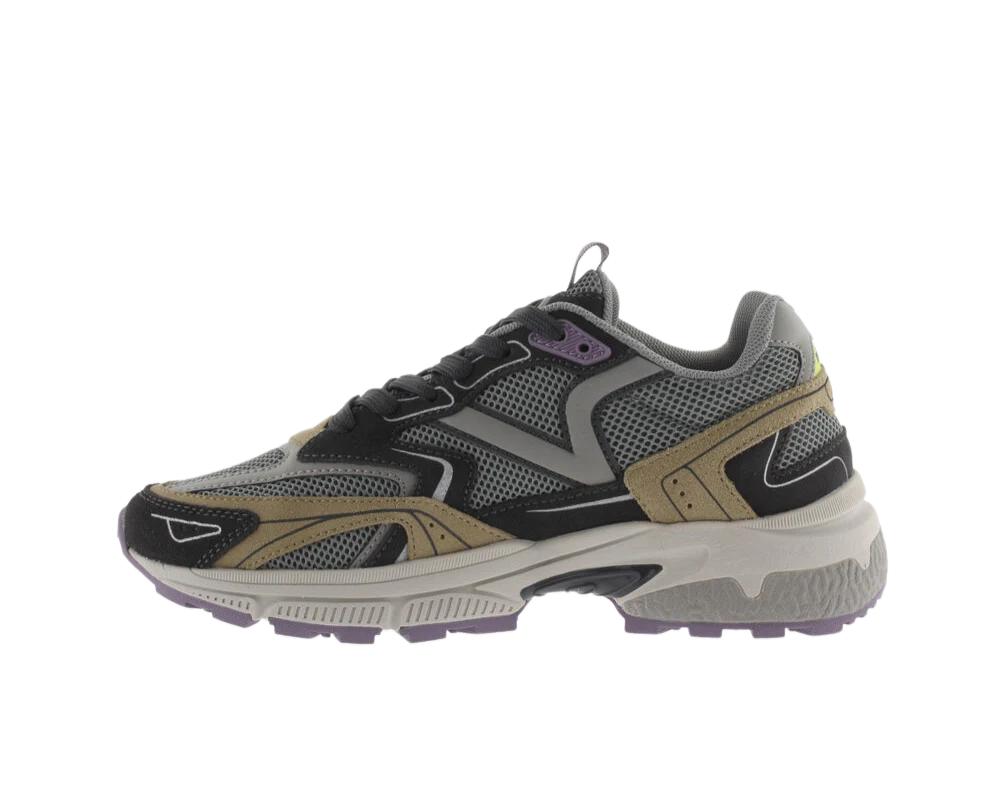 VICTORIA SNEAKERS RUNNING GRIS