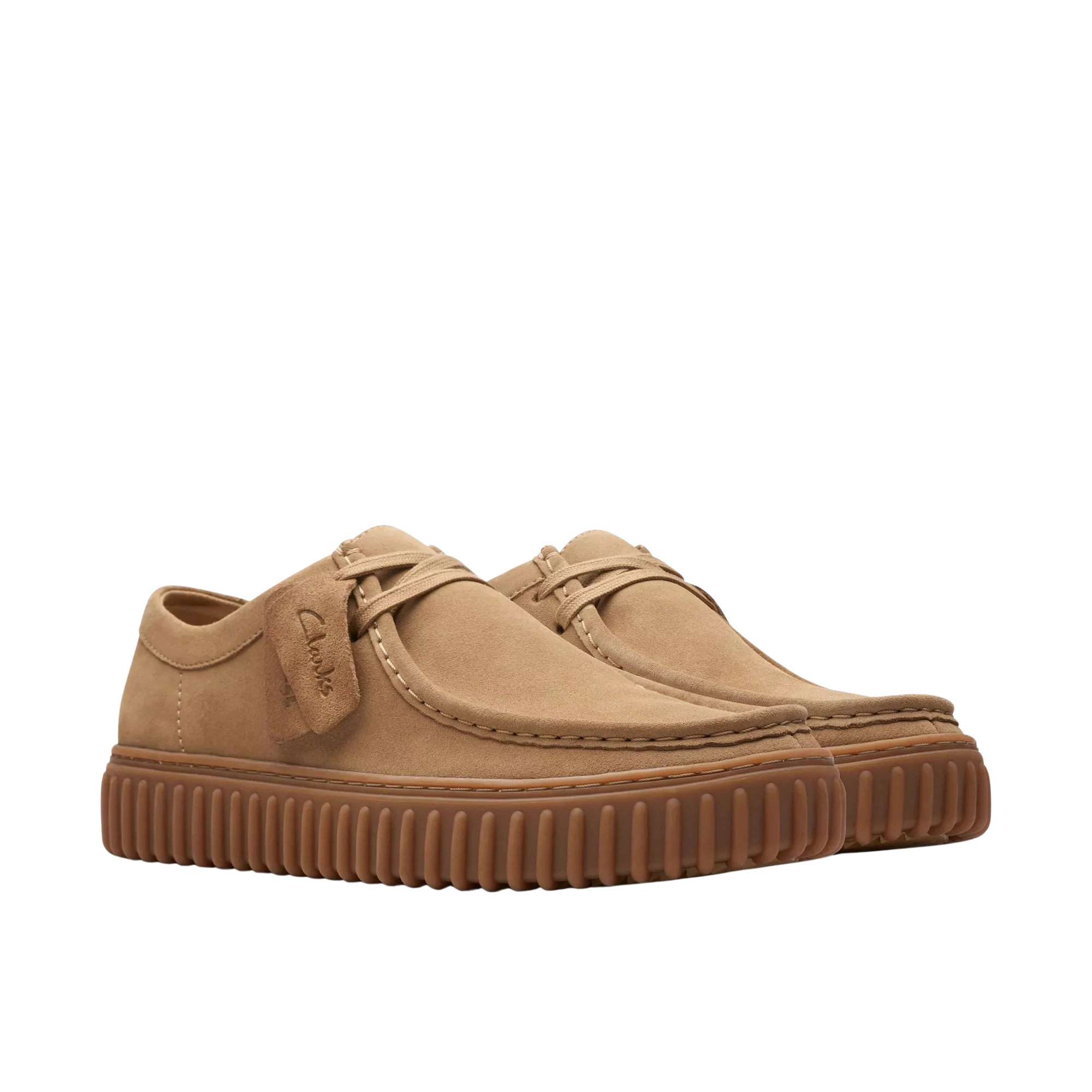 CLARKS INGEGNERE DARK SAND SUEDE