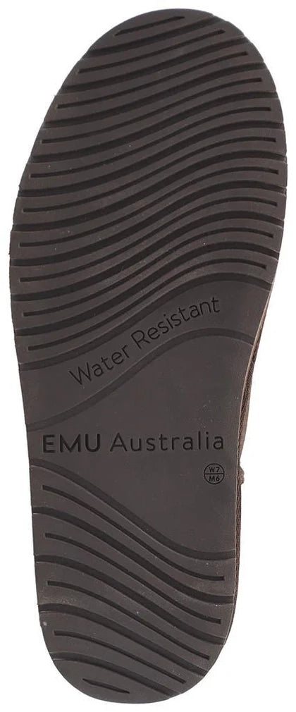 EMU AUSTRALIA STIVALETTO PLATFORM CHOCOLATE