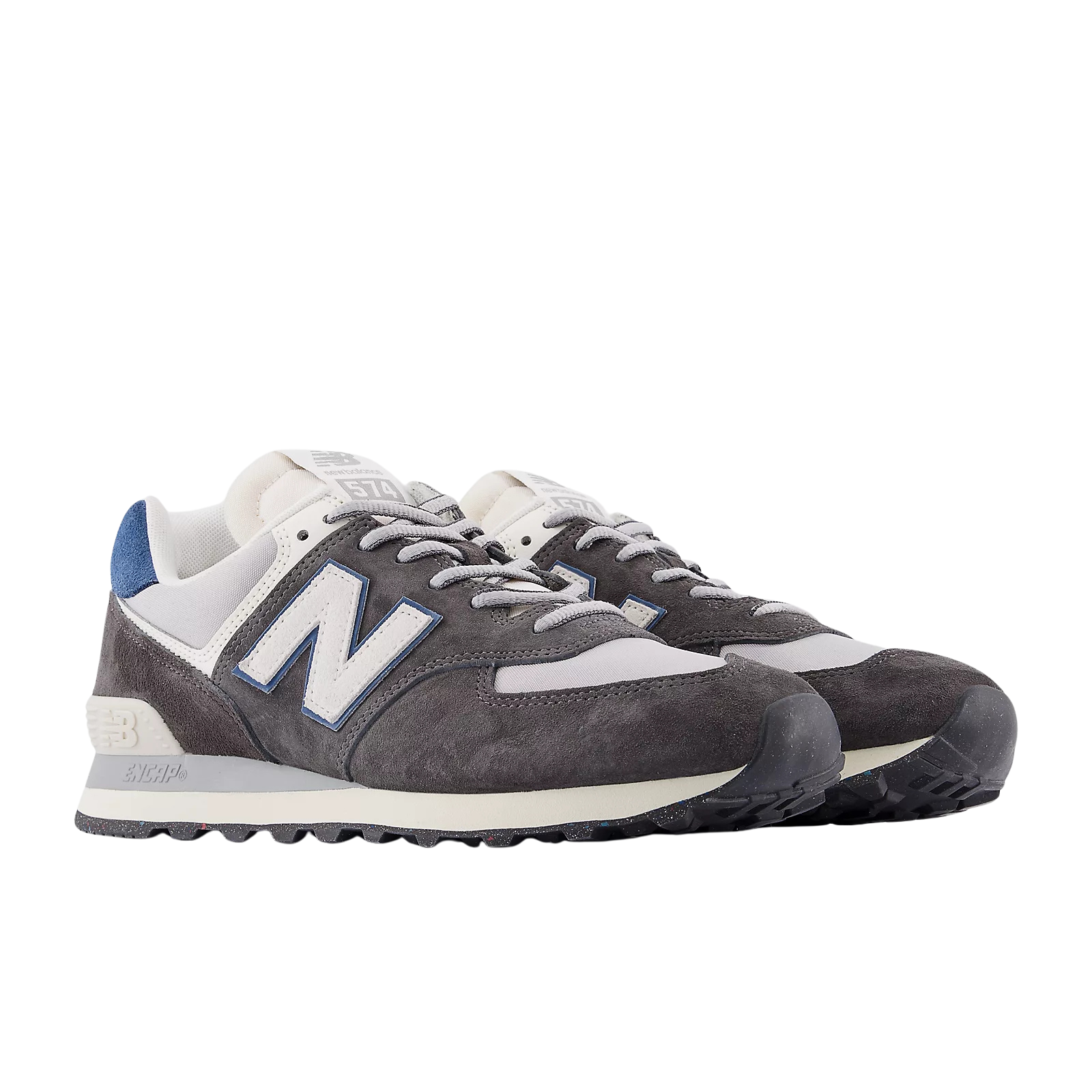 NEW BALANCE SNEAKERS IN SUEDE GRIGIO SCURO