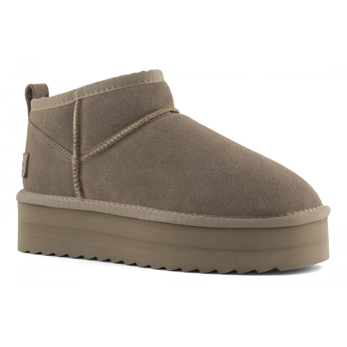 COLORS OF CALIFORNIA STIVALETTO CON PLATFORM TAUPE