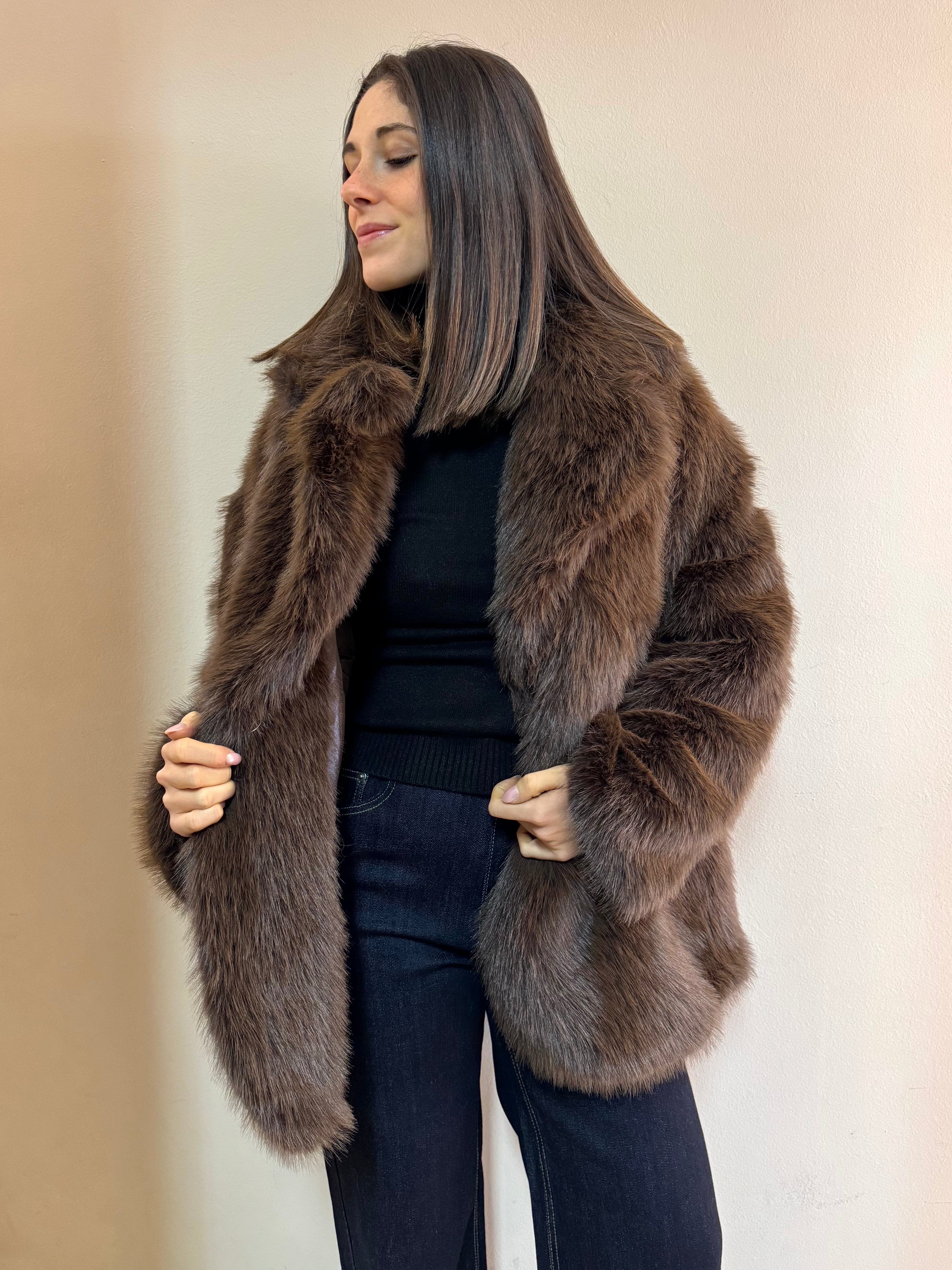 SUSY MIX ECO PELLICCIA MORO