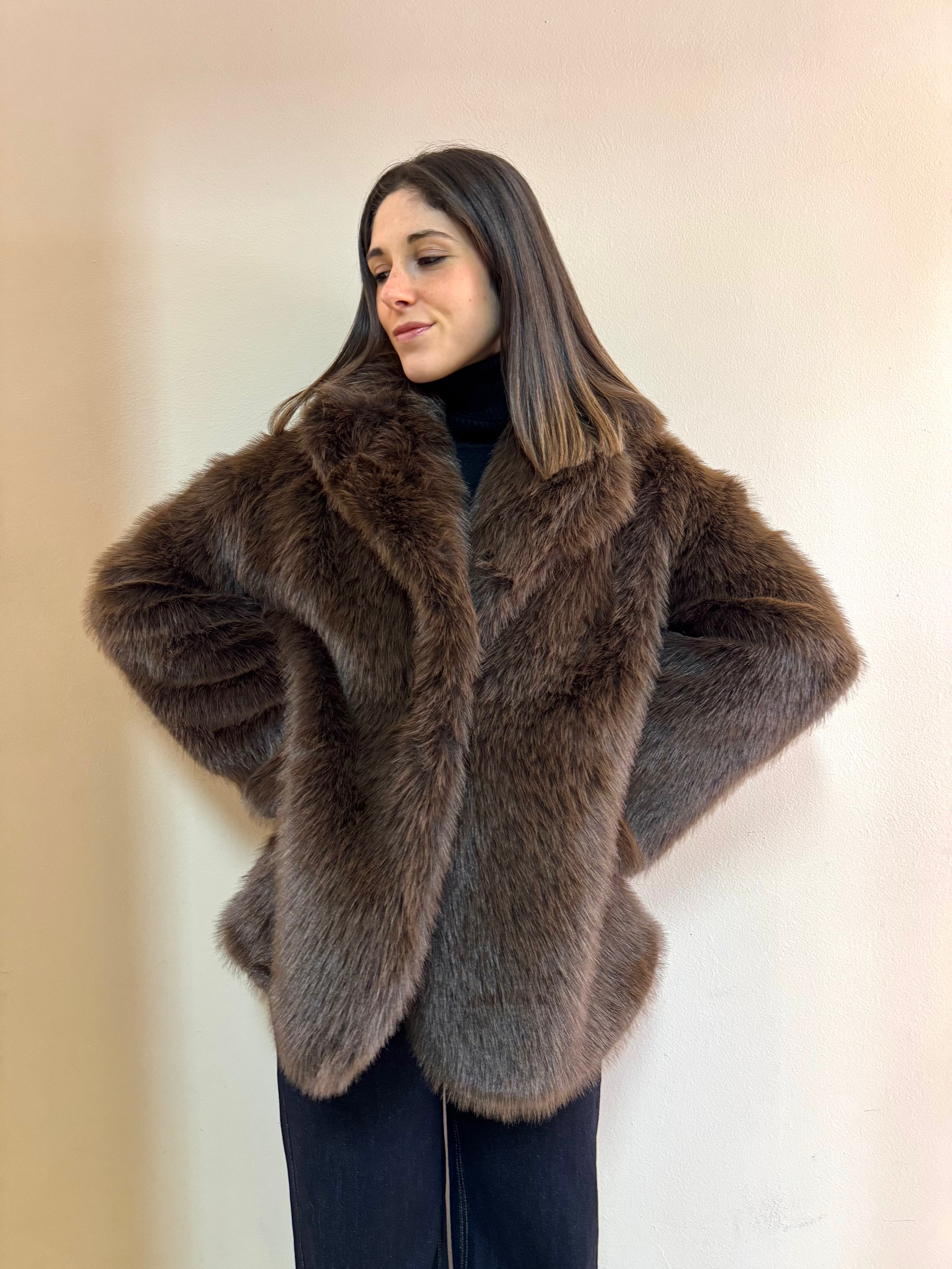 SUSY MIX ECO PELLICCIA MORO