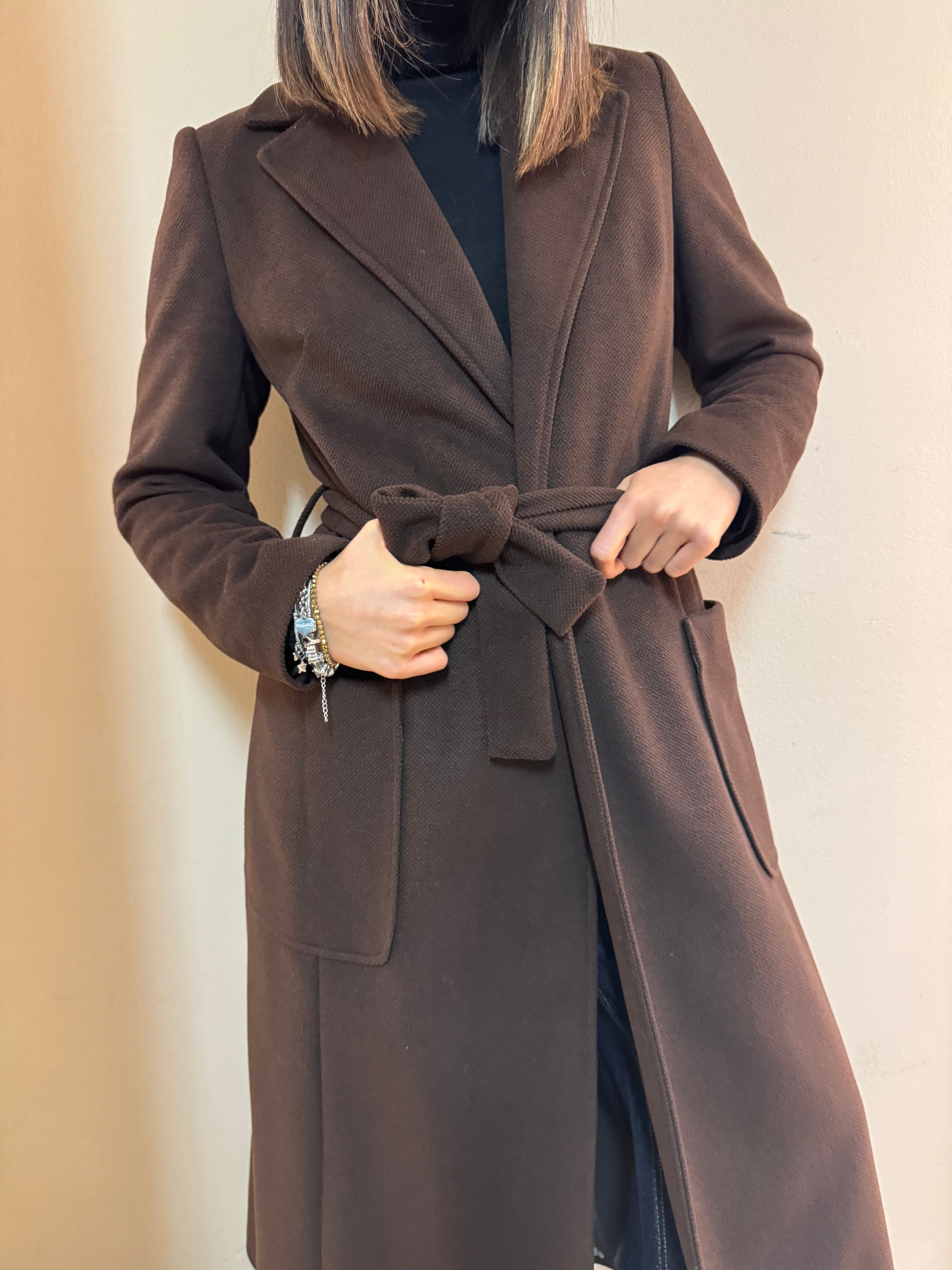 SUSY MIX CAPPOTTO VESTAGLIA MORO
