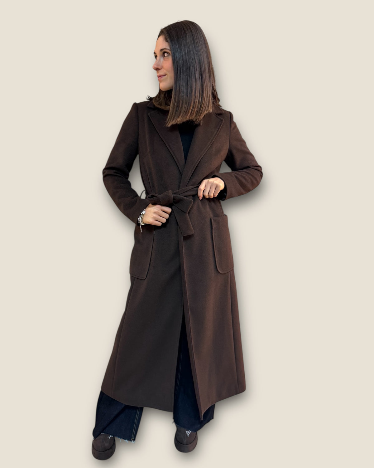 SUSY MIX CAPPOTTO VESTAGLIA MORO