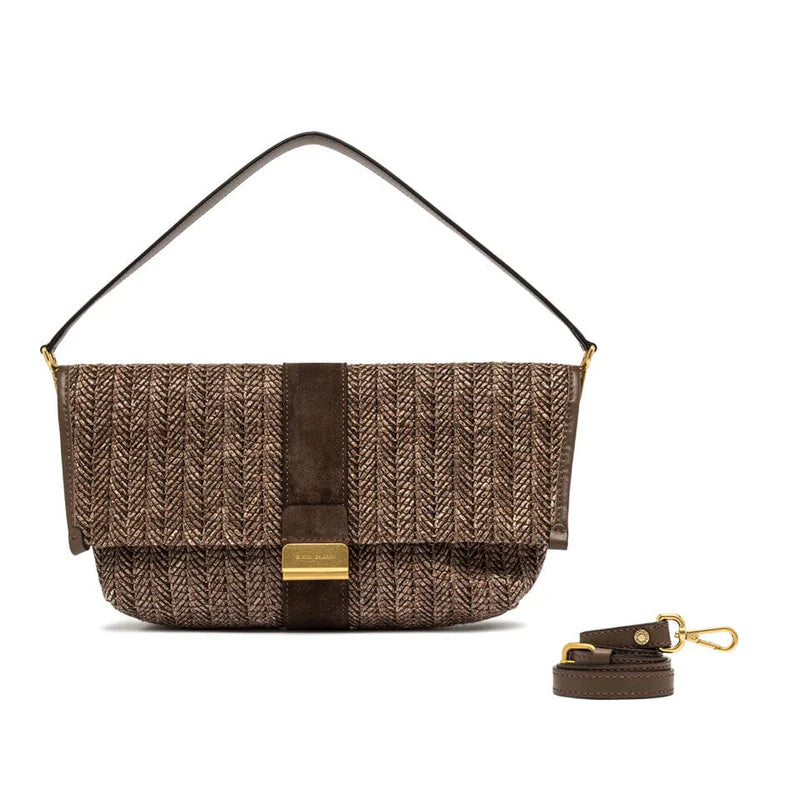 GIANNI CHIARINI BORSA MARIGOLD CHOCO