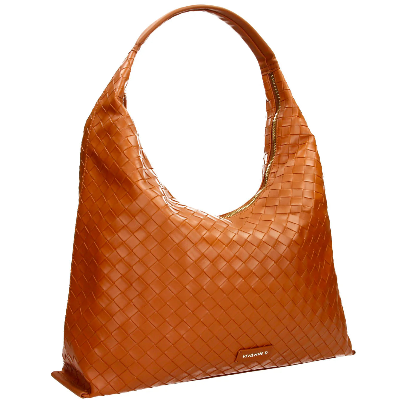 VIVIENNE D BORSA SHOPPER TWIST CUOIO