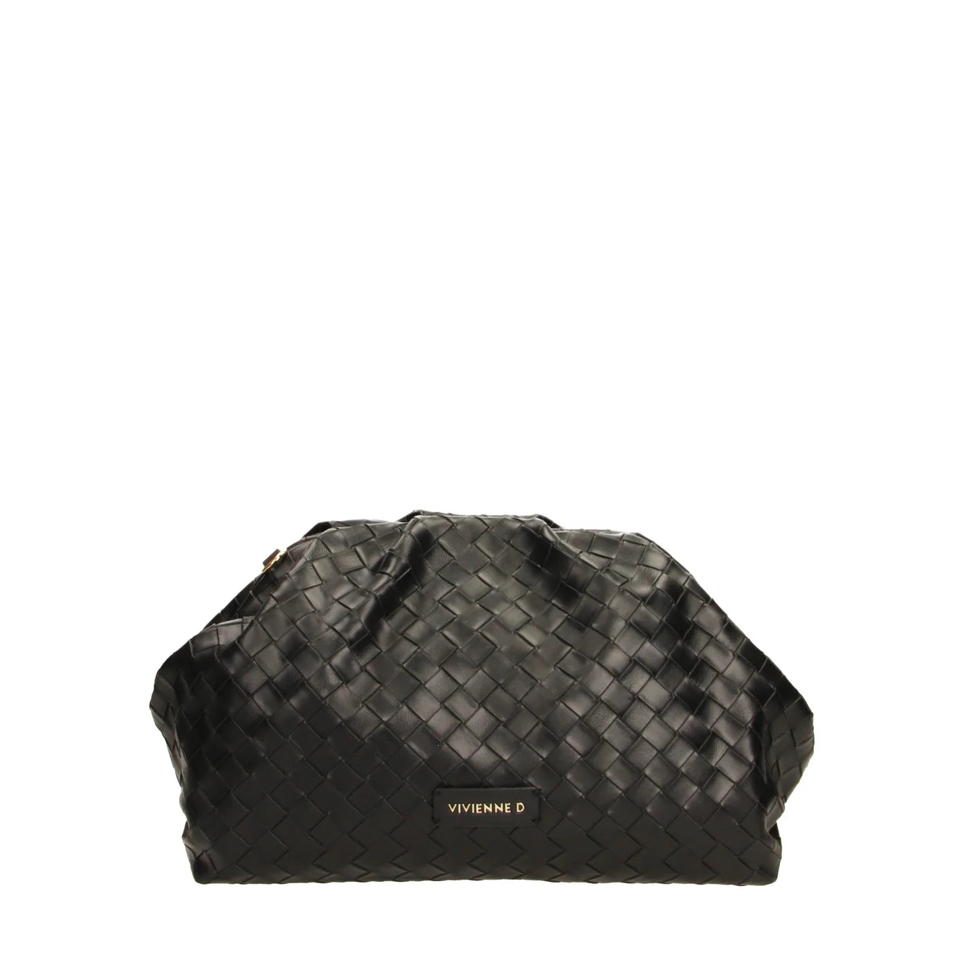 VIVIENNE D MAXI POCHETTE TWIST NERA
