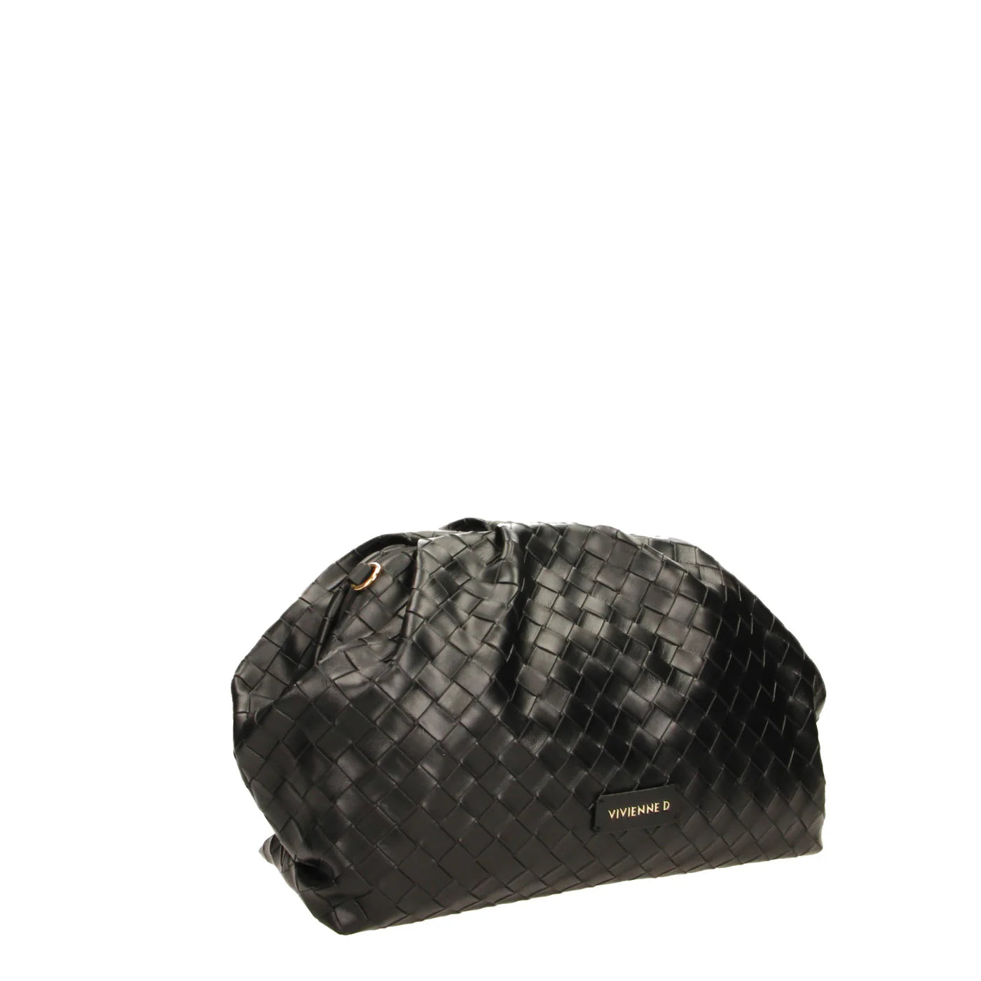 VIVIENNE D MAXI POCHETTE TWIST NERA