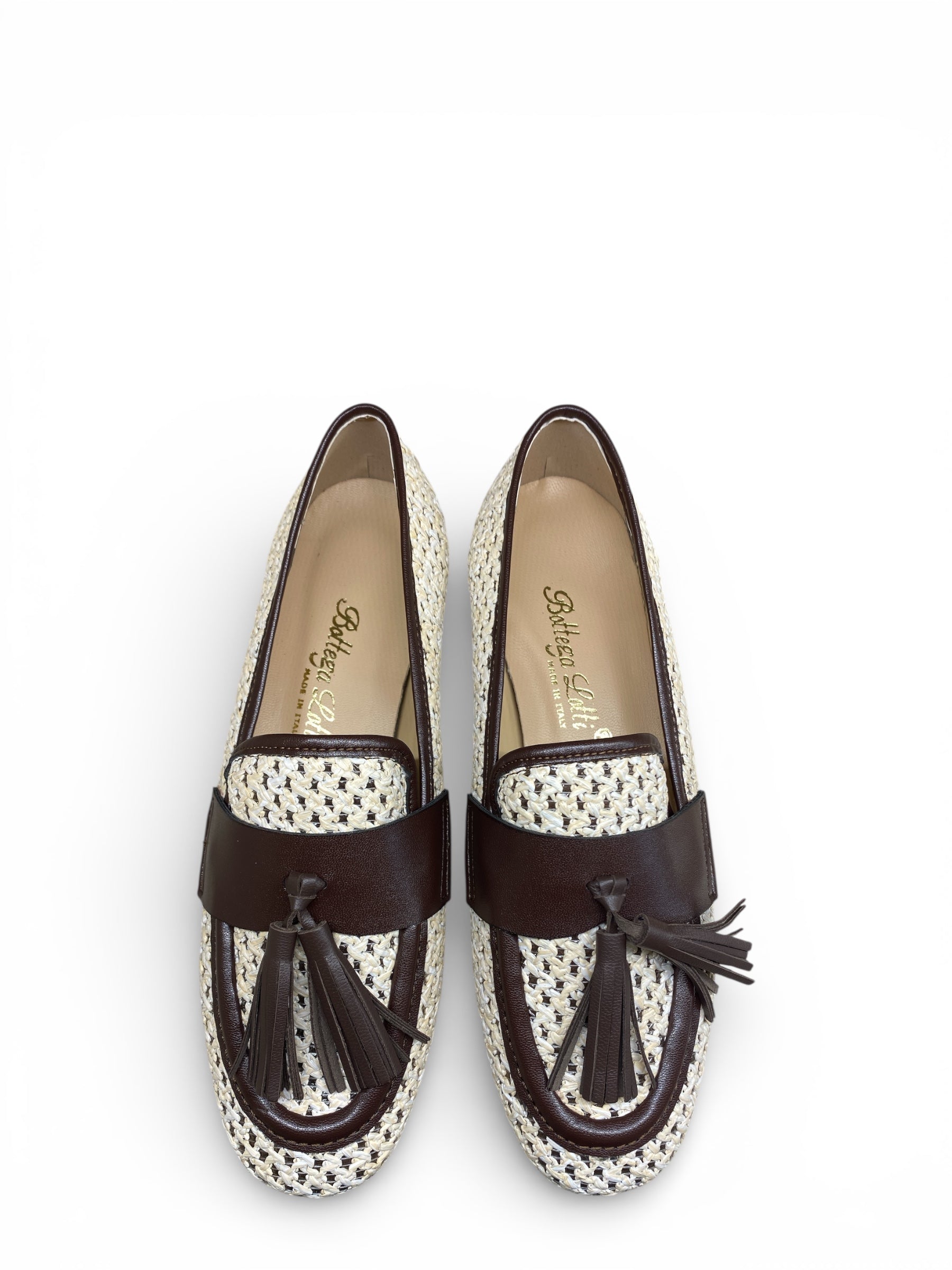 BOTTEGA LOTTI COLLEGE ECOPELLE E RAFFIA