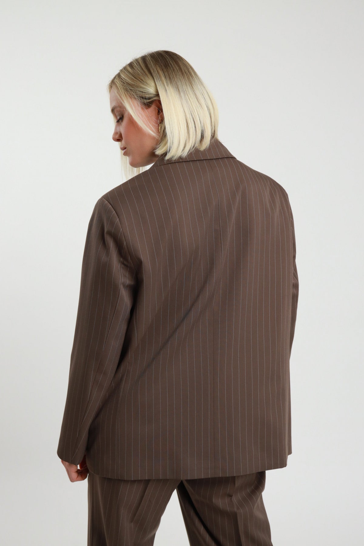 SUSY MIX GIACCA GESSATA CON FOULARD MORO