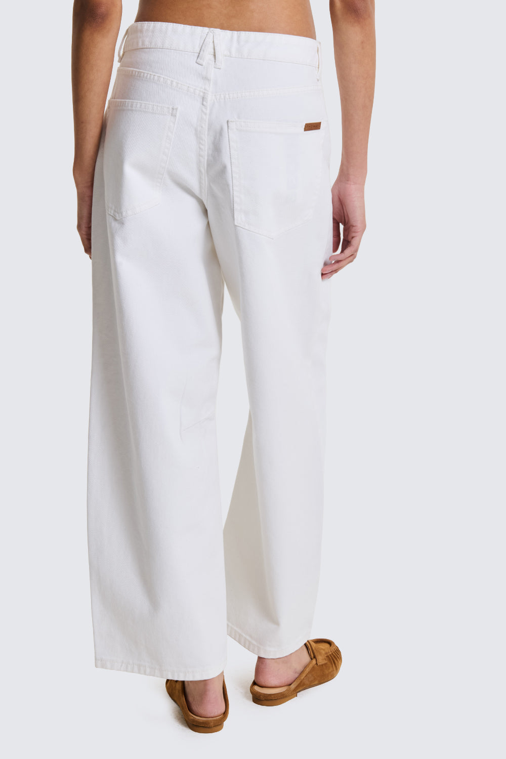 TWO WAY JEANS SEOUL BARREL BIANCO