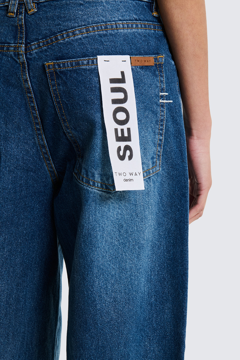 TWO WAY JEANS SEOUL BARREL BLU