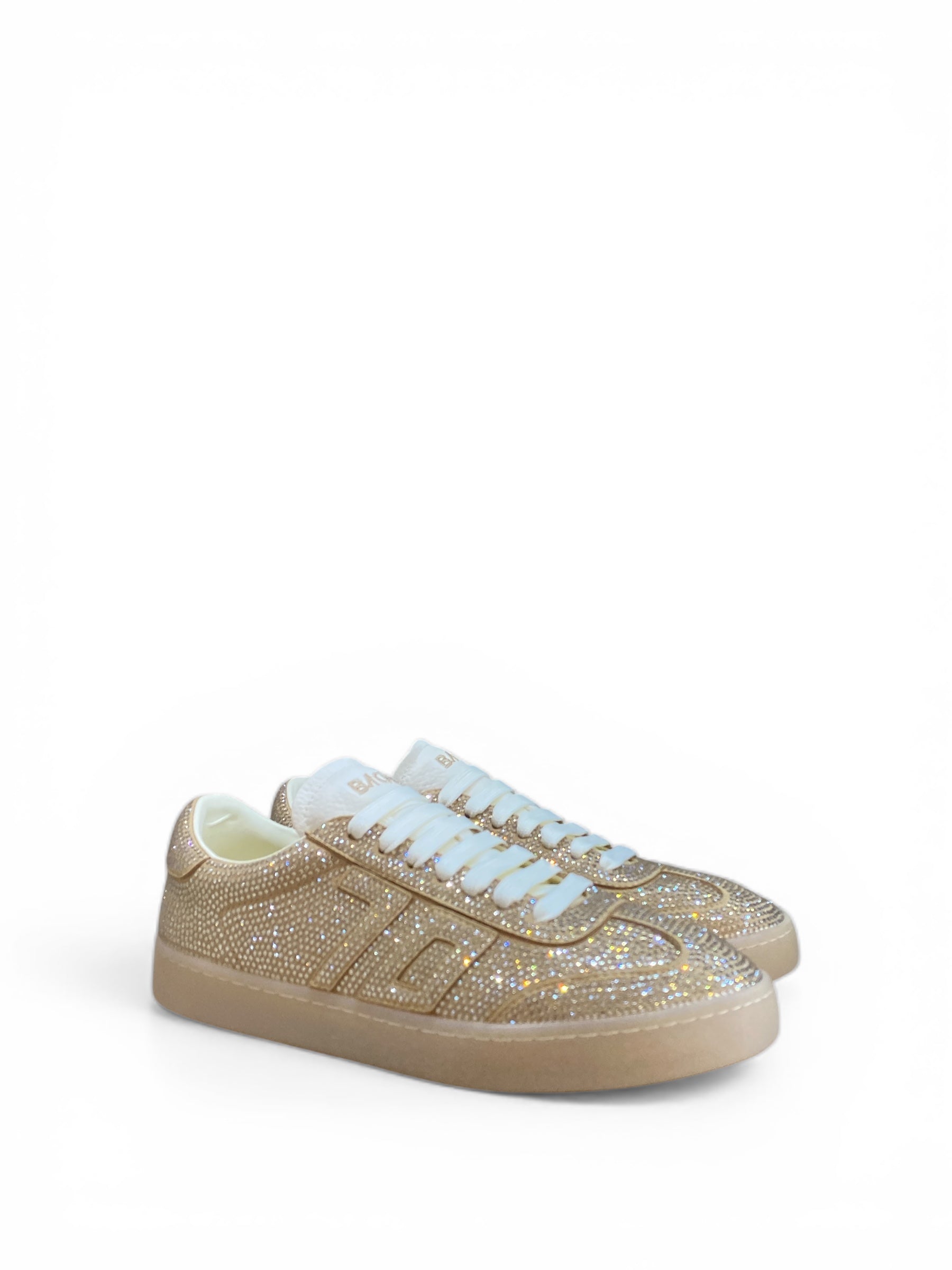 BACK70 SNEAKERS SUEDE E STRASS