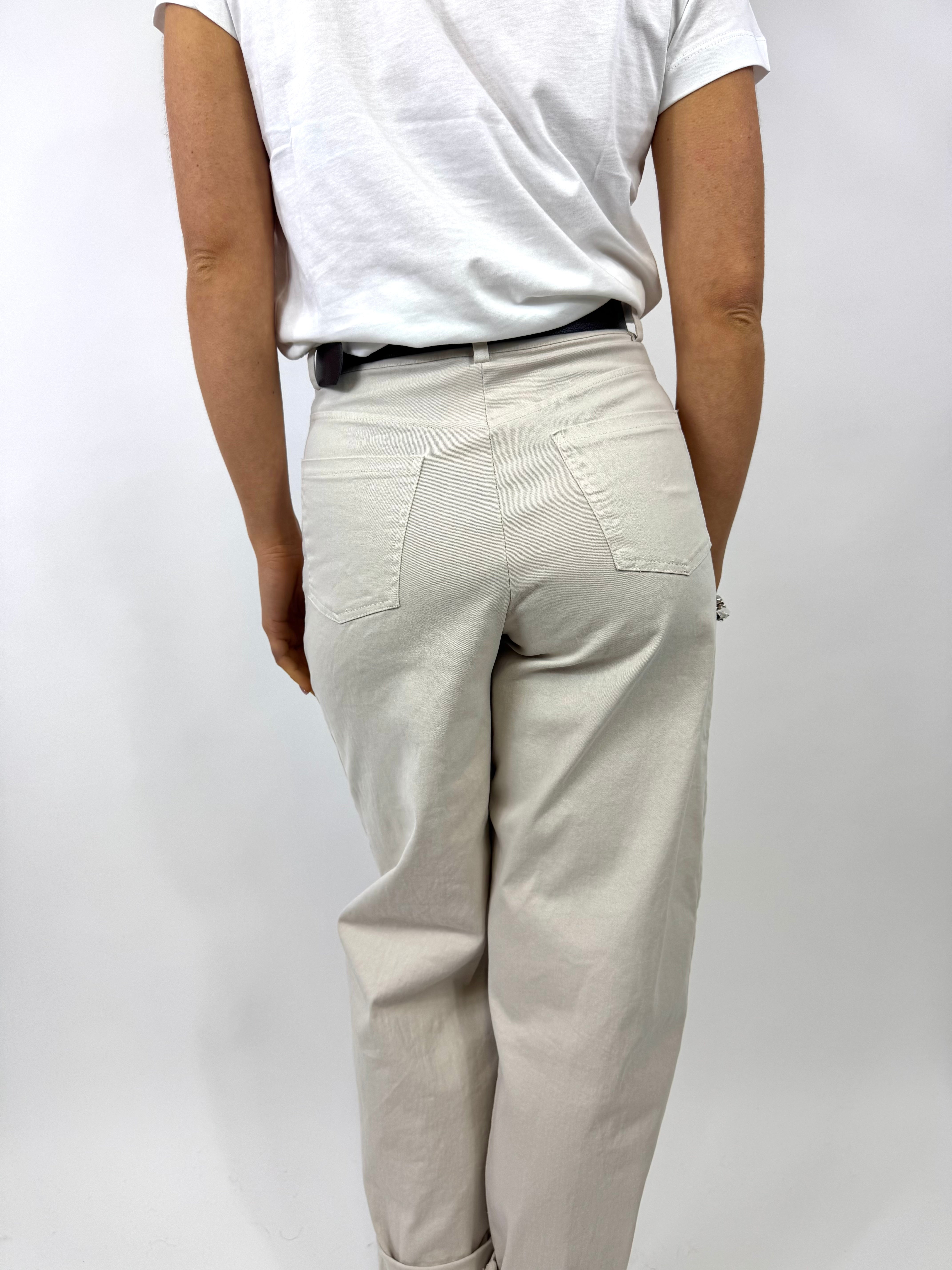 SUSY MIX PANTALONE SABBIA