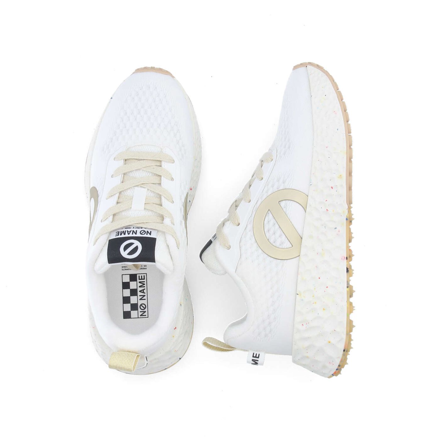 NO NAME SNEAKERS CARTER FLY BIANCA ORO
