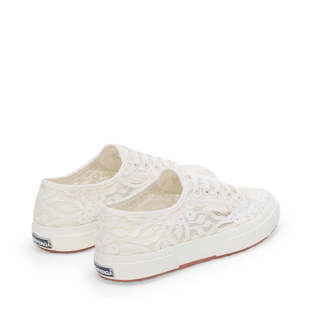 SUPERGA SNEAKERS 2750 MACRAMÈ AVORIO WHITE