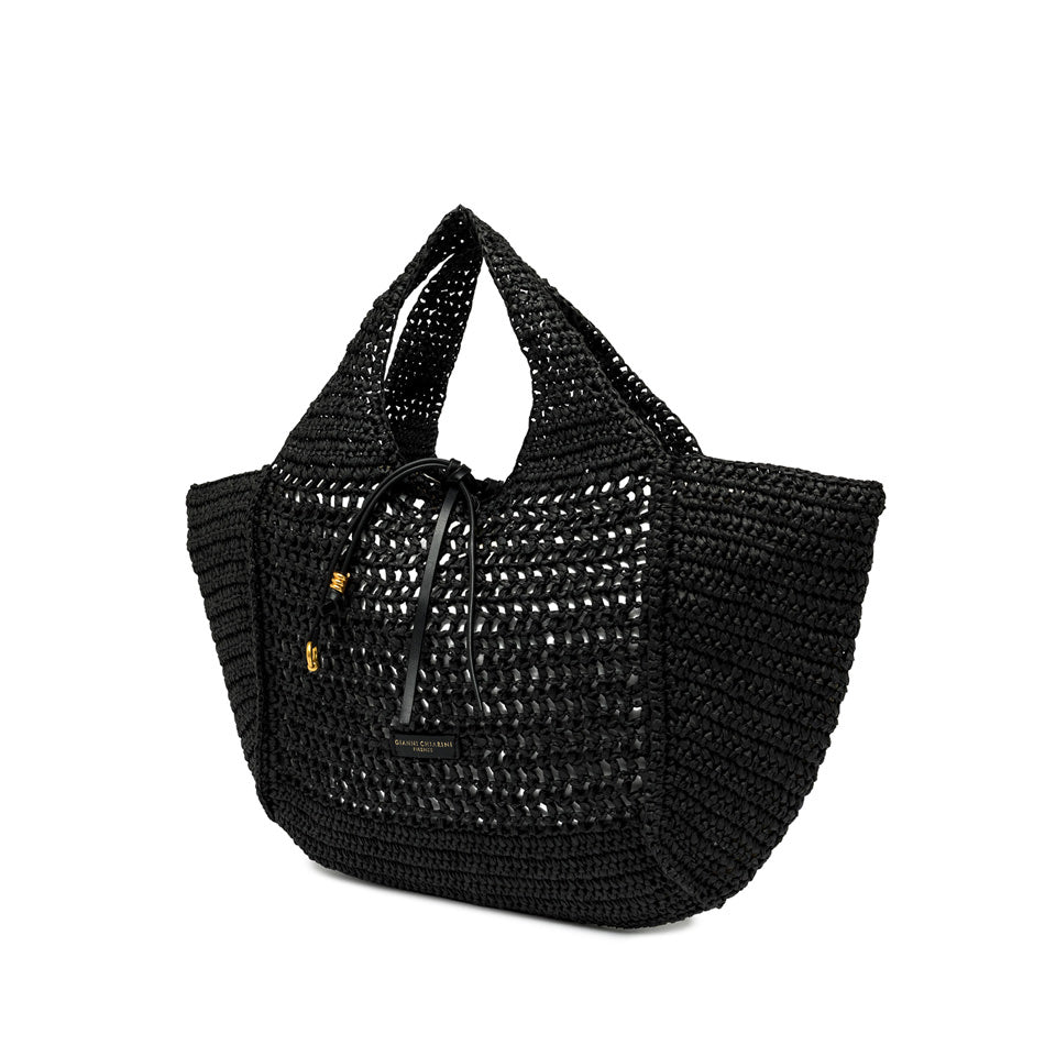 GIANNI CHIARINI BORSA A SPALLA NEFELI NERA