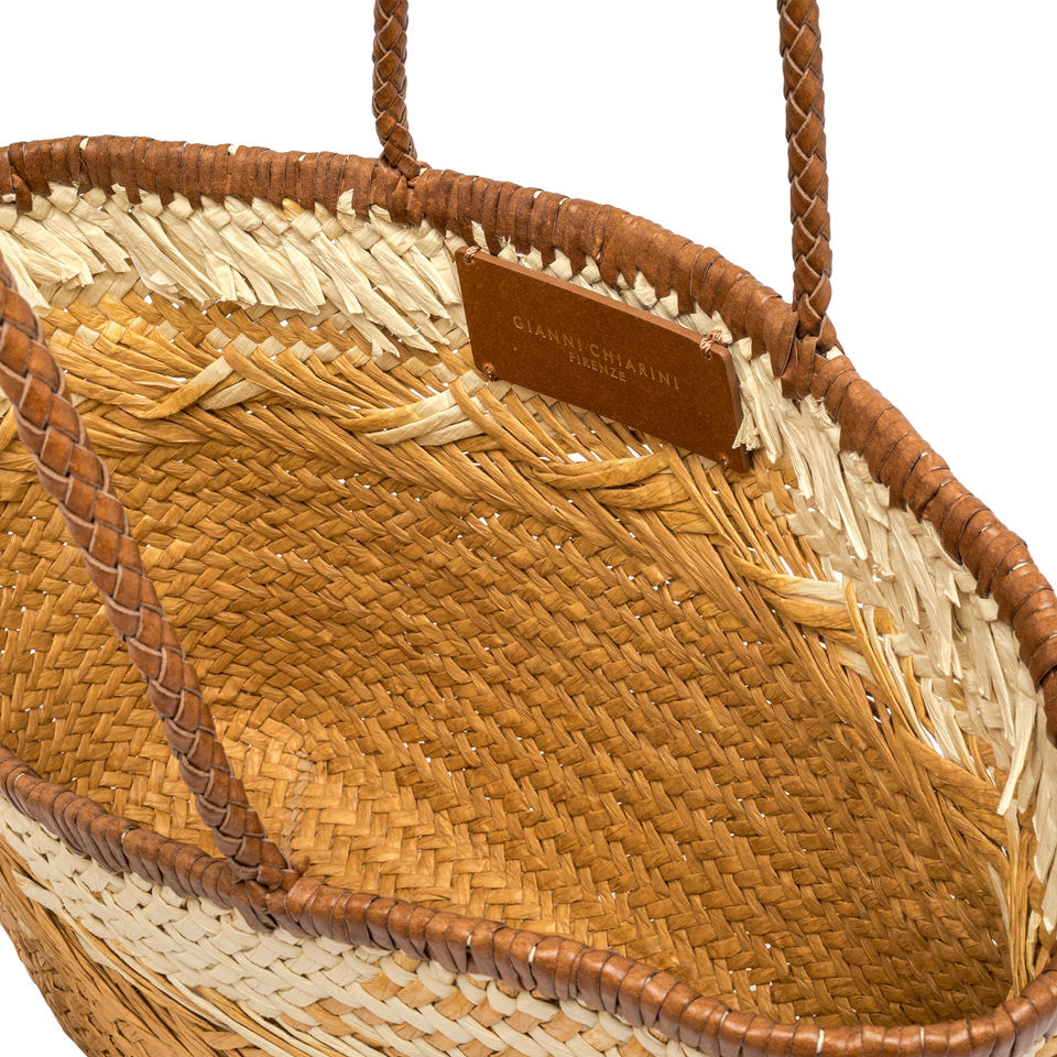 GIANNI CHIARINI BORSA PALOMA GRANDE NATURALE