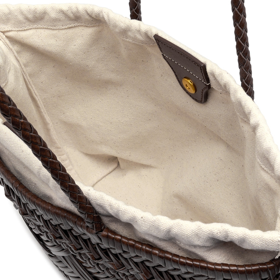 GIANNI CHIARINI BORSA SHOPPING PALOMA CHOCO