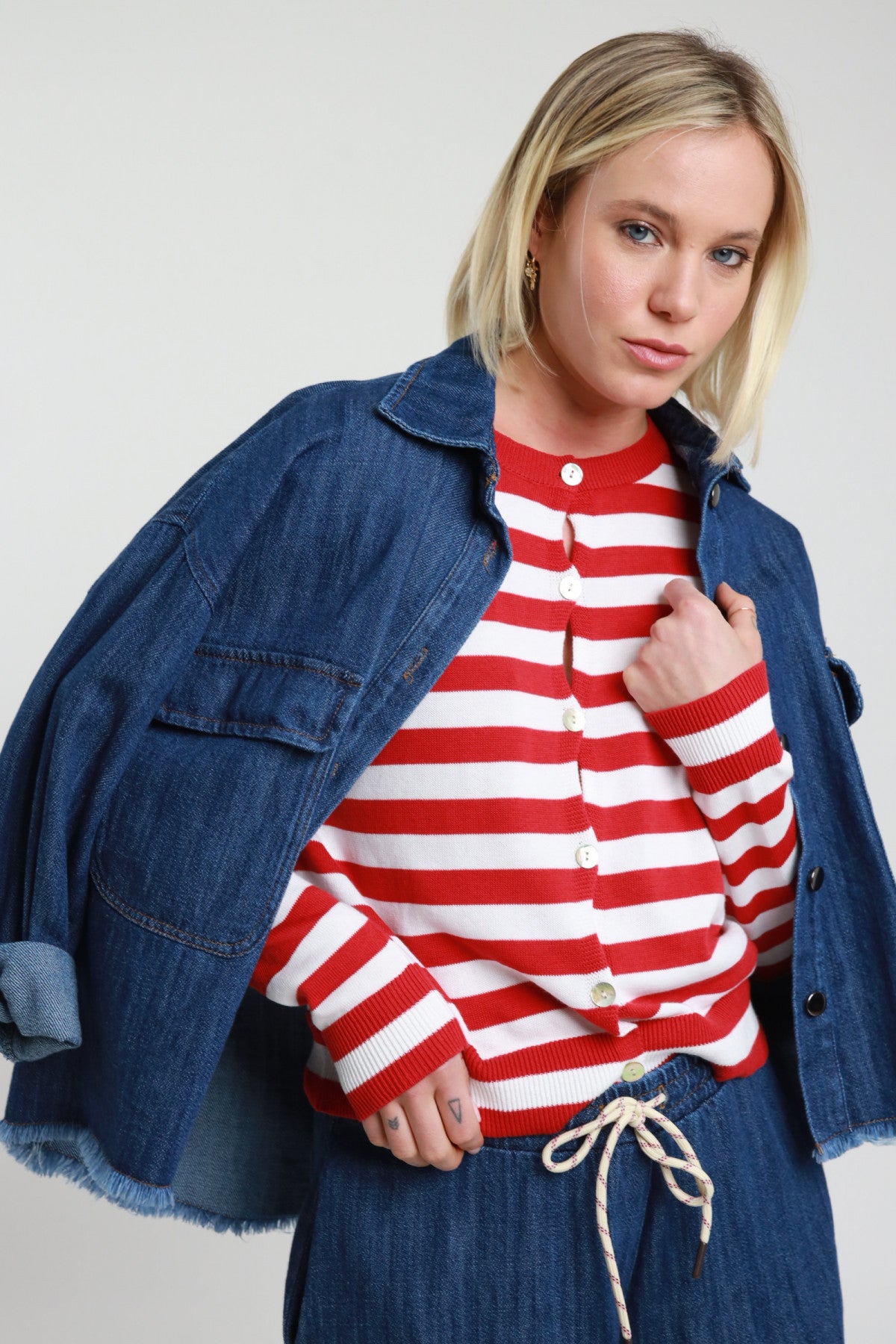 SUSY MIX CAMICIA JEANS OVER