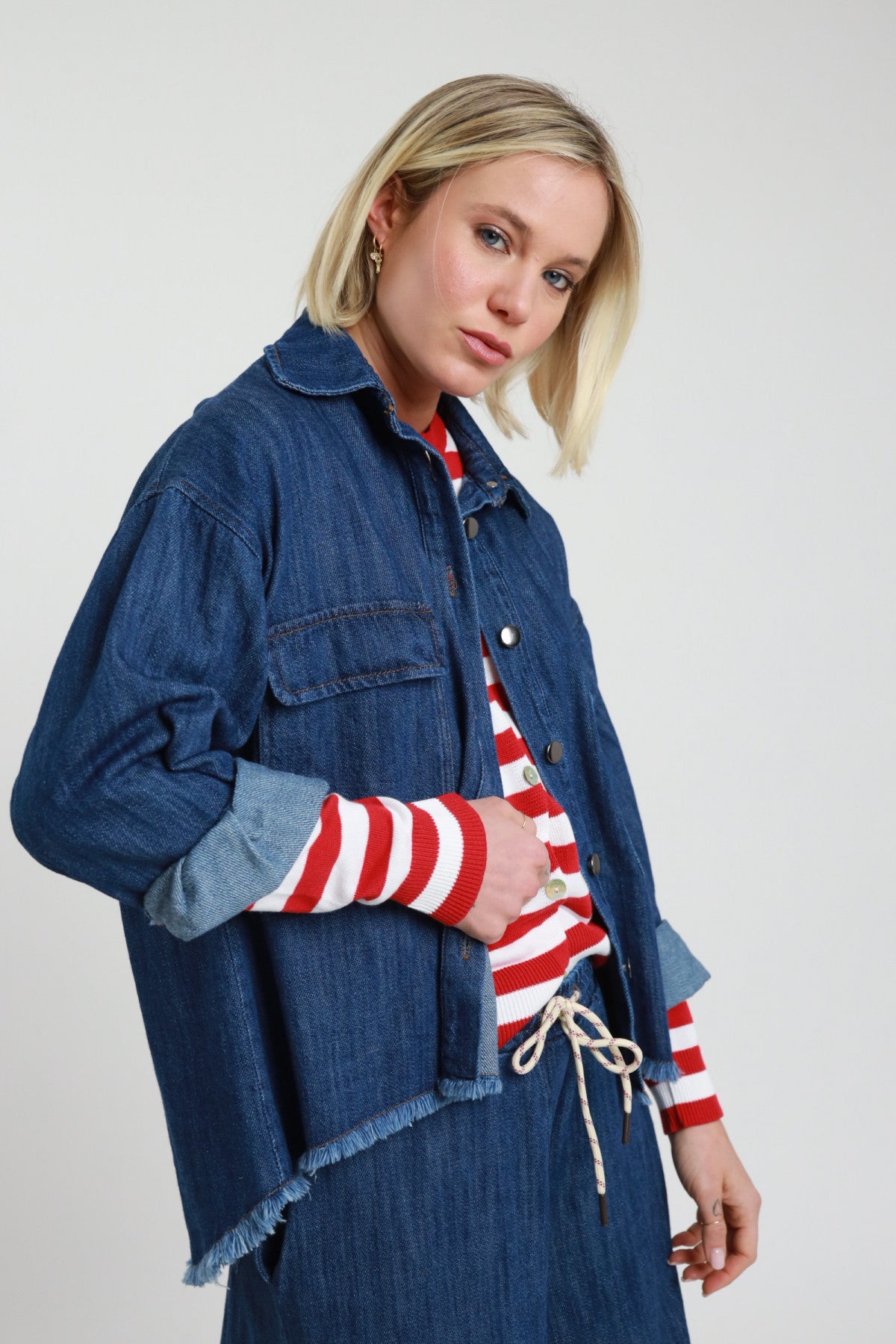 SUSY MIX CAMICIA JEANS OVER