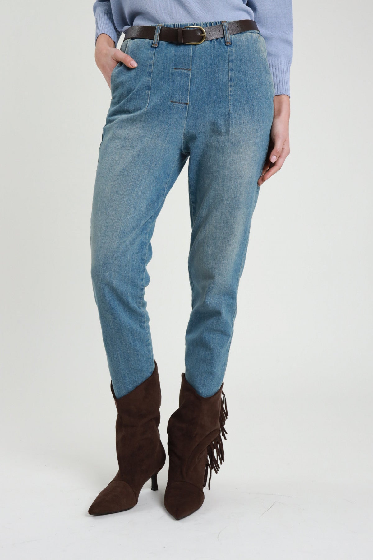 SUSY MIX JEANS SLIM CON CINTURA