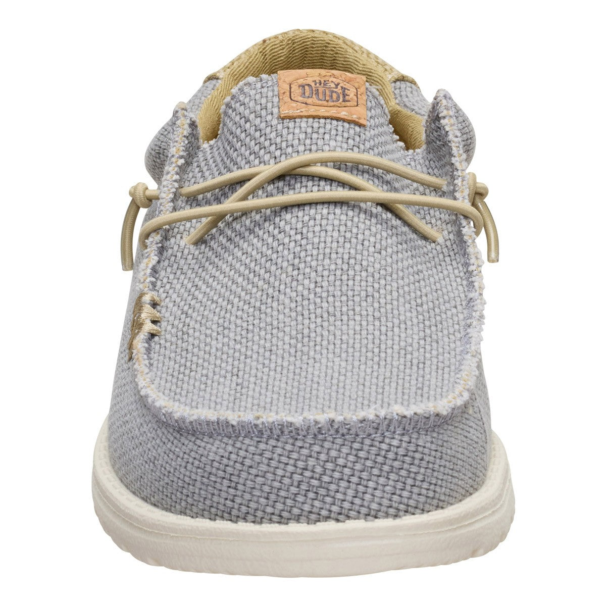 HEY DUDE WALLY BRAIDED FLANNEL GREY